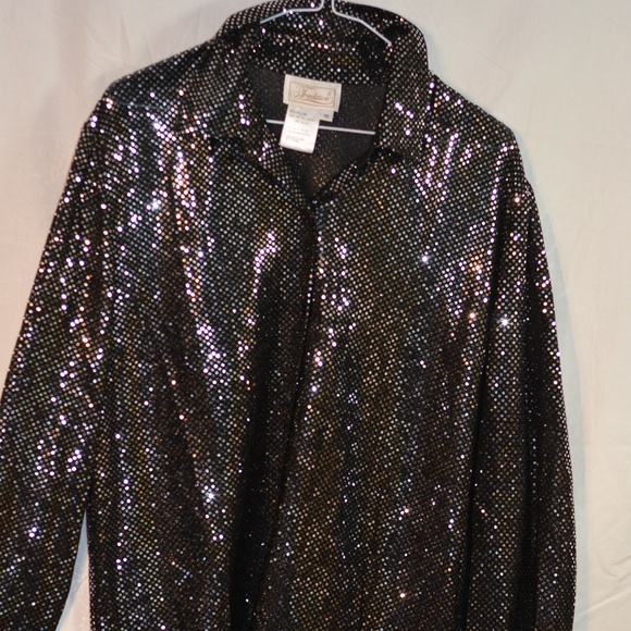 Traditions Metalic Shirt SZ 16 - Picture 2 of 4